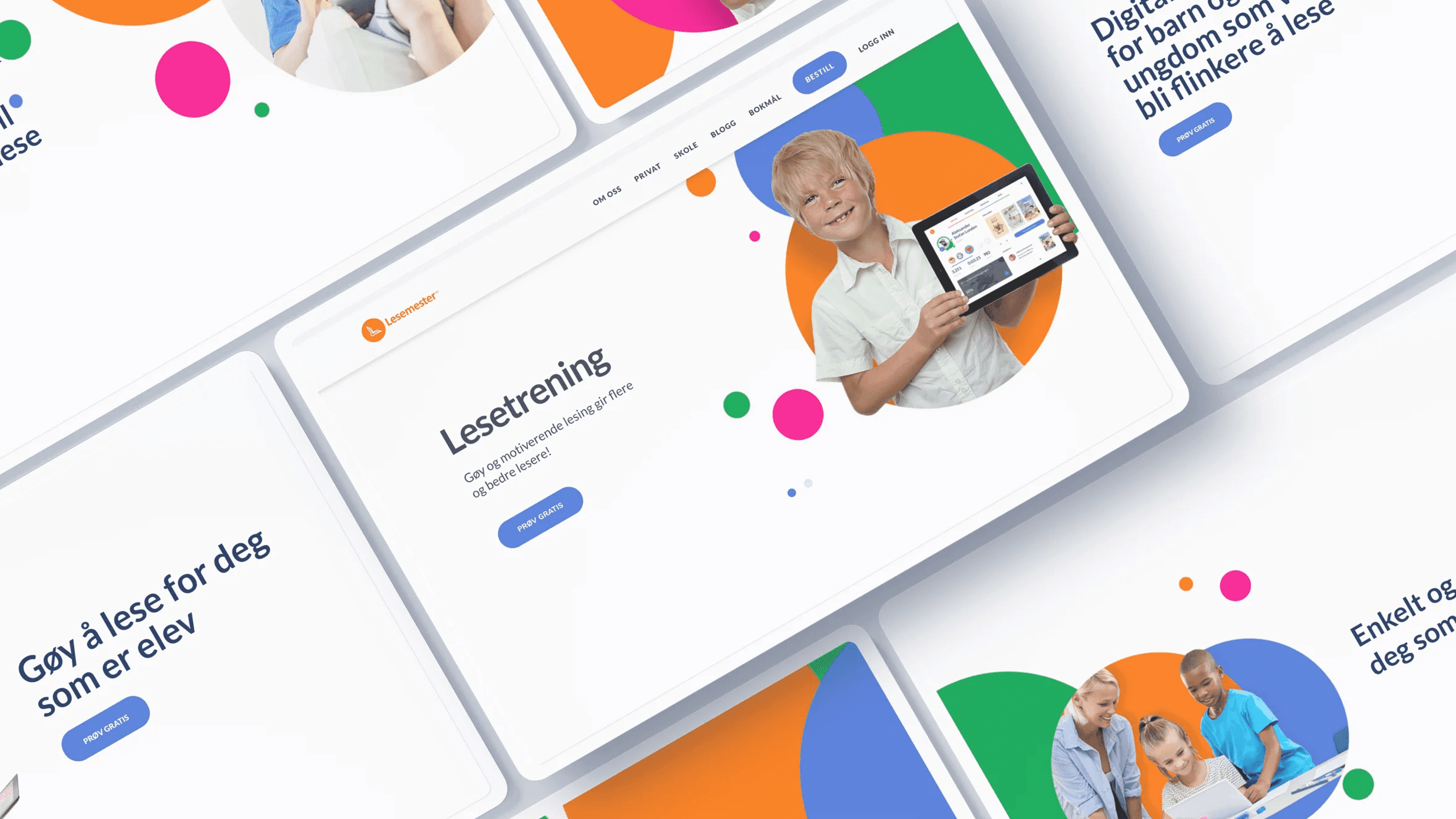 ux design for Lesemester